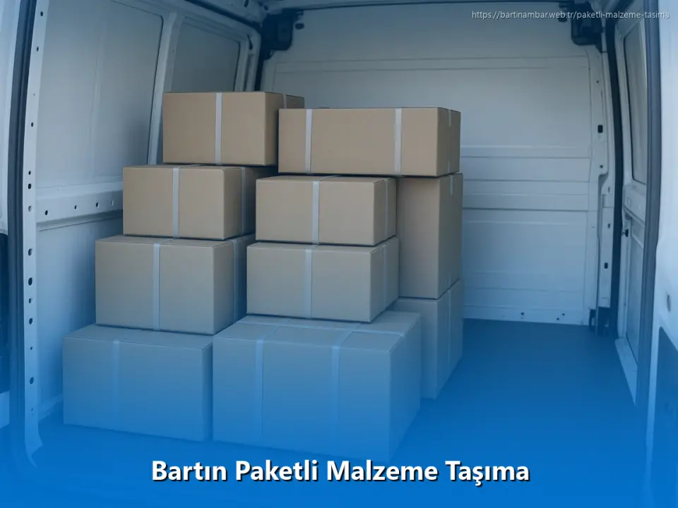 Bartın Paketli Malzeme Taşıma